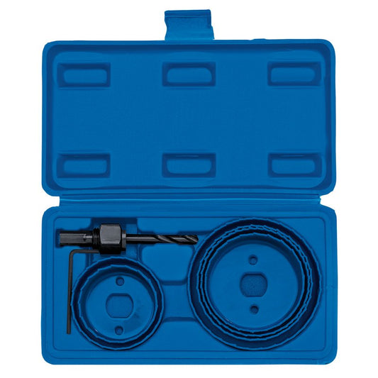Draper Downlight Holesaw Kit 9 Piece For Wood Or Plastic 89716