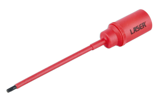 Laser Tools T15 Insulated Extra Long Slim Series Torx Star Bit Socket 3/8"D 8991