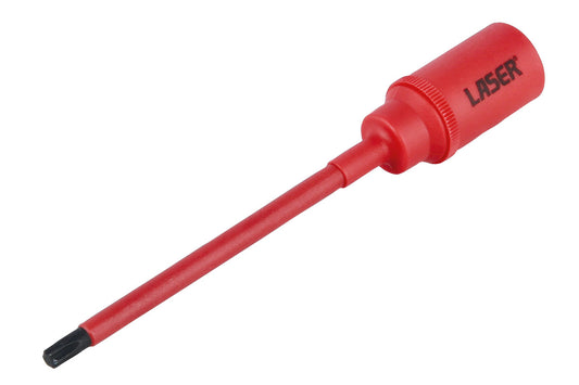 Laser Tools T27 Insulated Extra Long Slim Series Torx Star Bit Socket 3/8"D 8994