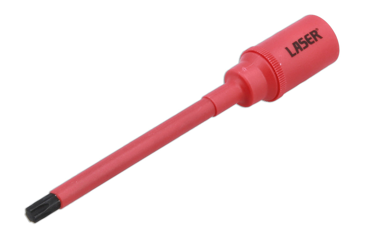 Laser Tools T40 Insulated Extra Long Slim Series Torx Star Bit Socket 3/8"D 8996