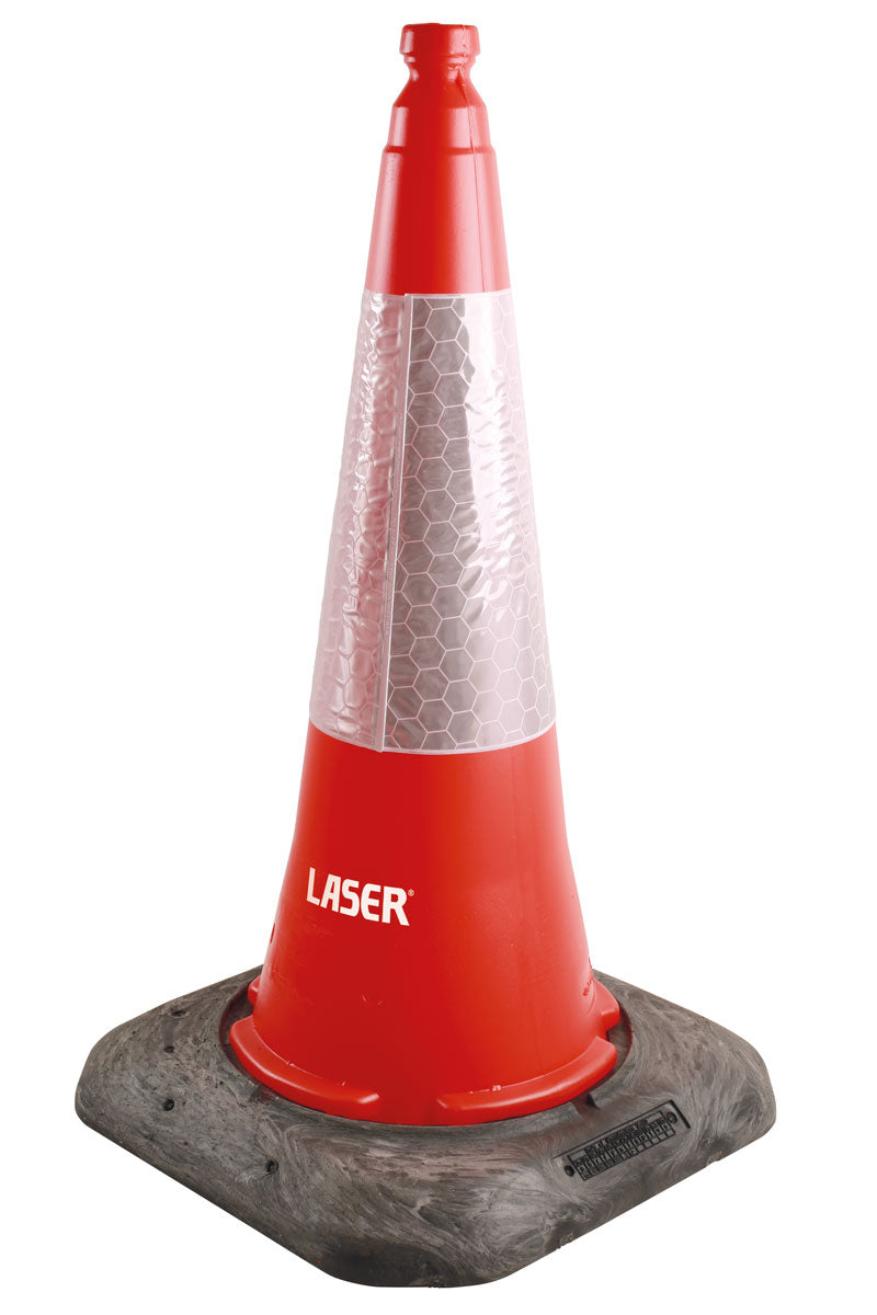 Laser Tools Heavy Duty Traffic Cone 750mm 100% Recycled PVC Weight 4kg 9013