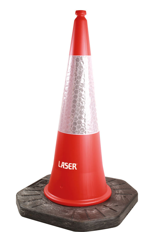 Laser Tools Heavy Duty Traffic Cone 1000mm Two Piece Moulded Weight 6kg 9014