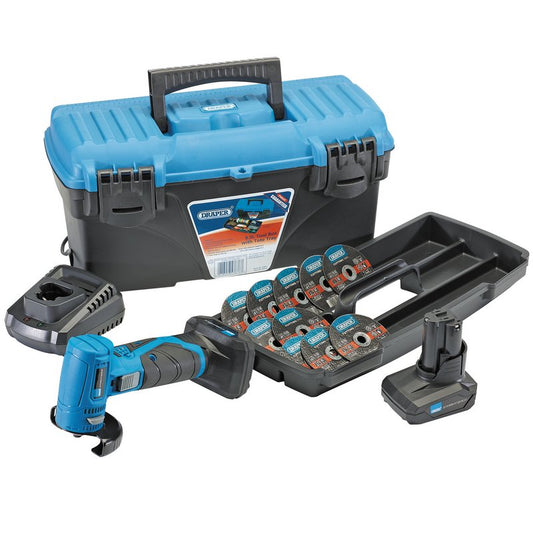 Draper Storm Force 10.8V Angle Grinder Cut-Off Tool Kit Tool Kit 2 90376