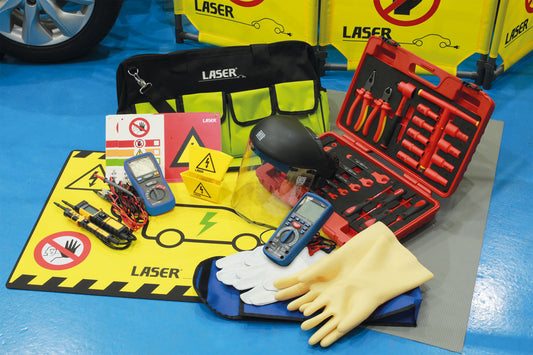Laser Tools Electric Hybrid Vehicle Technicians Pro Tool Kit in Storage Bag 9052