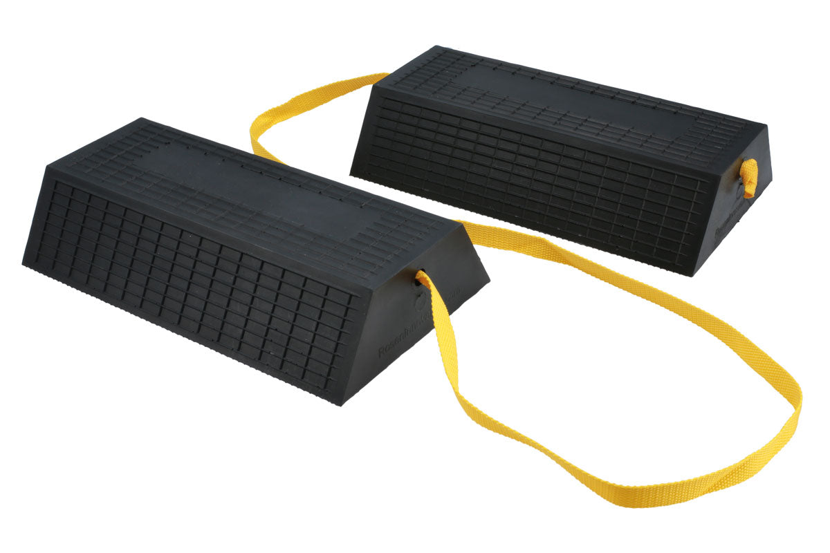 Laser Tools Universal Twin Lift Pads Wheel Ckocks 300 x 170 x 70mm PU Pair 9070