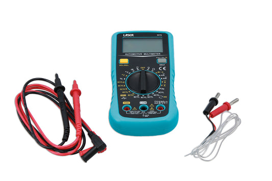 Laser Tools Automotive Digital Multimeter CAT III DC and AC With Backlight 9078