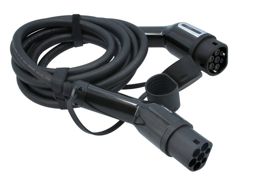 Laser Tools EV Charging Cable 32A Three Phase T2 Female T2 Male 22kW IP65 9106