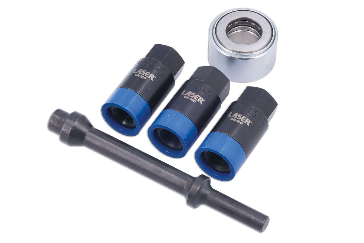 Laser Wheel Stud Extraction Fitting Tool Set M12 x 1.25 M12 x 1.5 M14 x 1.5 9119