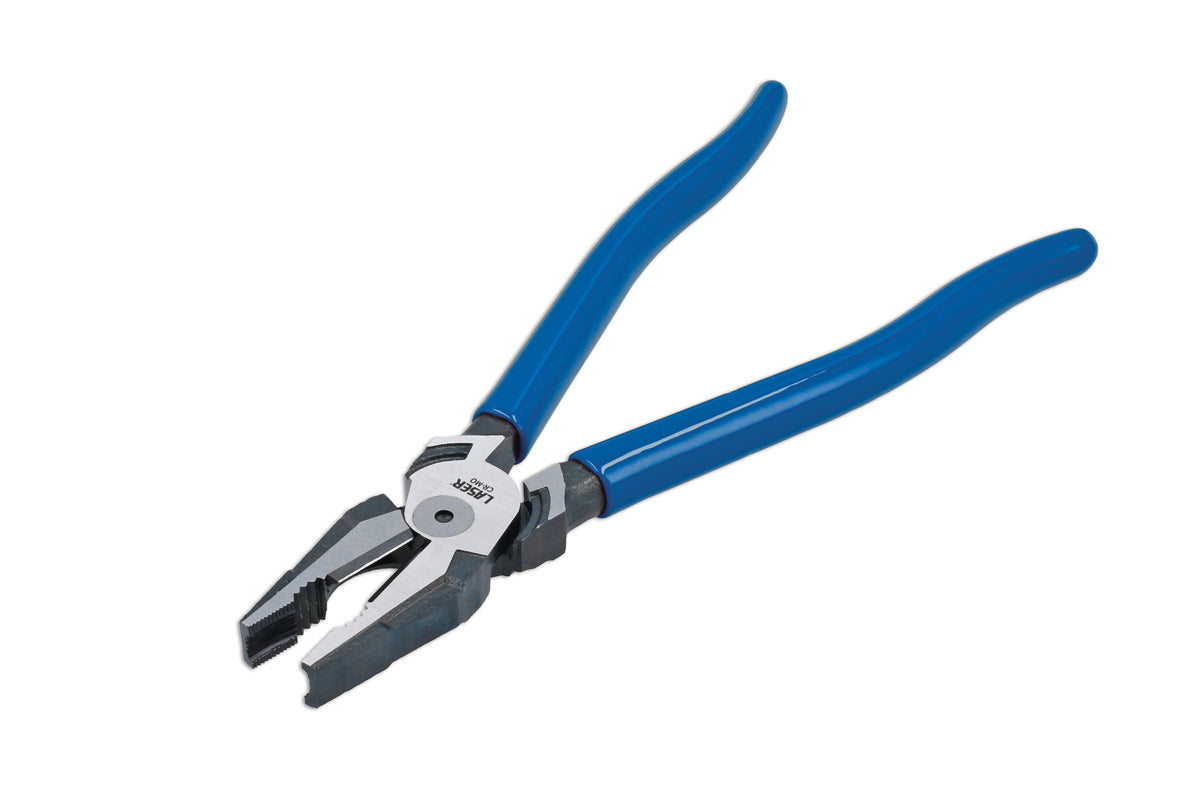 Laser Tools Combination Pliers With Screw Extraction Length 230mm Jaw 23mm 9121