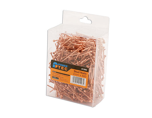 Power-TEC Stud Nails 2.0mm 500pc 91293