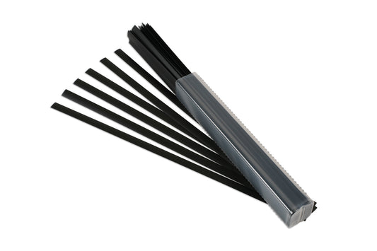 Power-TEC PP Flat Black Strips 11mm 50pc 91331