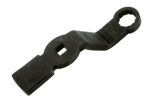 Laser Tools 24mm Bi-Hex HGV Offset Brake Caliper Wrench With 1/2"D Square 9142