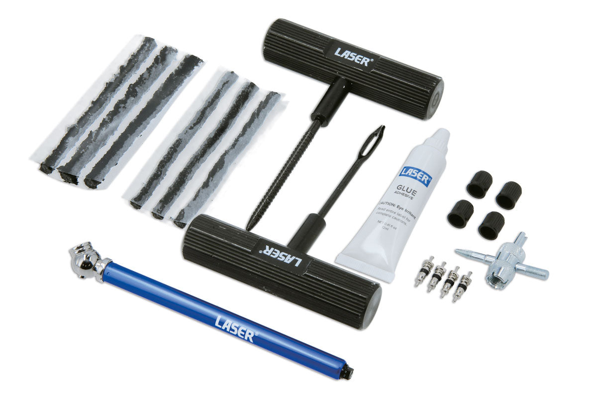 Laser Tools Emergency Tyre Repair Kit - 18pc 9146