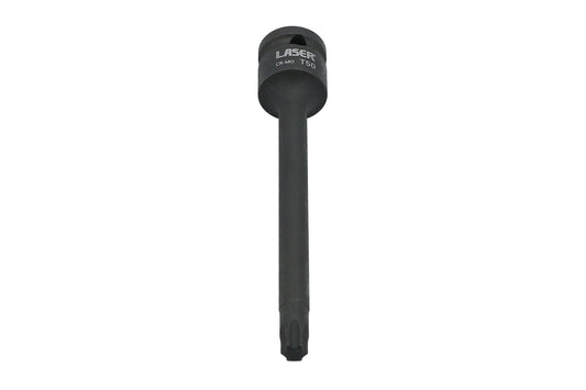 Laser Tools T50 Extra Long Impact Torx Socket 1/2"D  Transit Wheel Bearing 9148