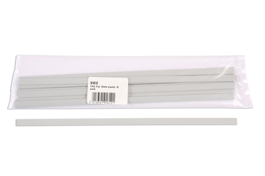 Power-TEC TPO Flat Plastic Strips 10mm 15pc 91612