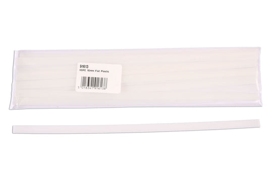 Power-TEC HDPE Flat Plastic Strips 10mm 15pc 91613