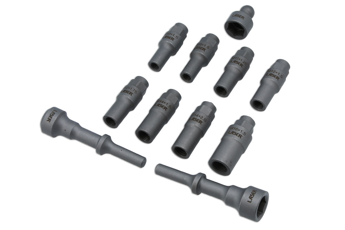 Laser Tools Ball Joint Separator Air Hammer Impact Set 11pc EVA Foam Tray 9183