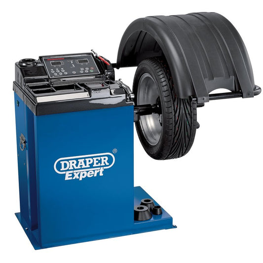 Draper Semi Automatic Wheel Balancer 230V Balance speed 200RPM 91860