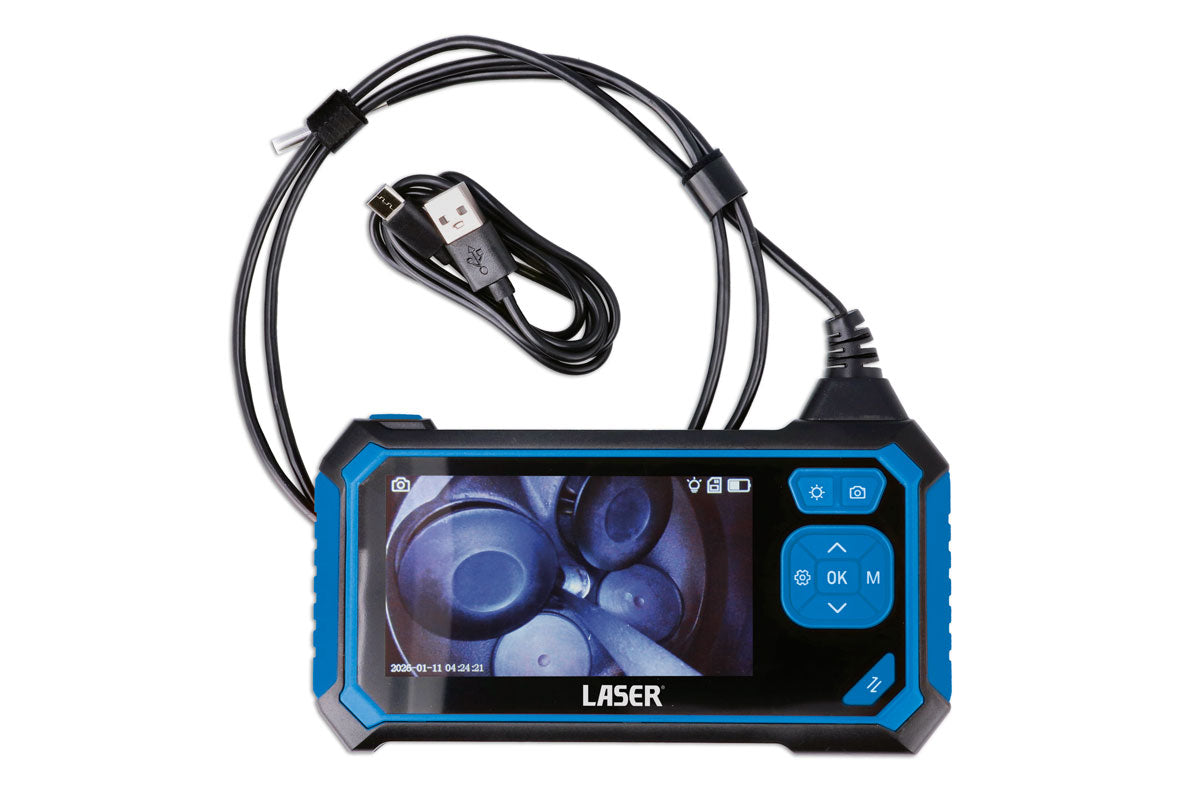 Laser Tools Portable Endoscope Camera - 4.3" Screen with 3.9mm Camera 9196