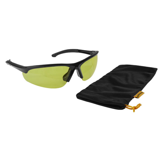 Sealey Zante Style Amber Lens Safety Glasses with Flexi Arms 9215