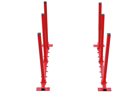 Power-TEC Folding Bumper Rack - Wall Mounted 92321