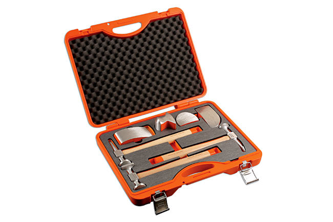 Power-TEC Aluminium Hammer and Dolly Set 7pc 92430