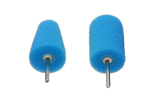 Power-TEC Polishing Sponge Wheels (Blue, Fine) 2pc 92560