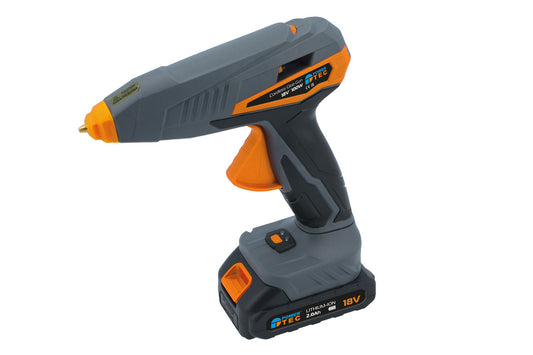 Power TEC Cordless Glue Gun 18V 100W With Li-ion battery 92663