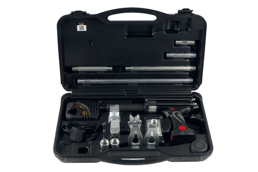Power-TEC Electro Power Push Pull System 5 Tonne Inc Ram 14.4V 2.0Ah Batt 92691