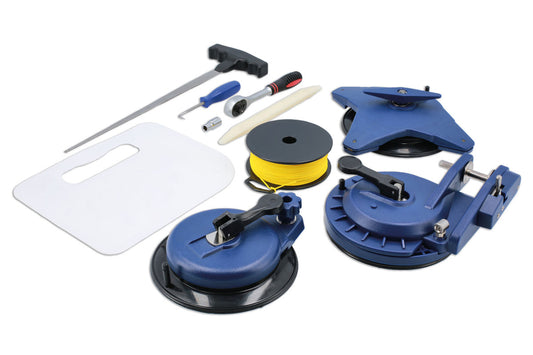 Power-TEC Ratchet Wound Bonded Windscreen Removal Kit Less Effort 92724