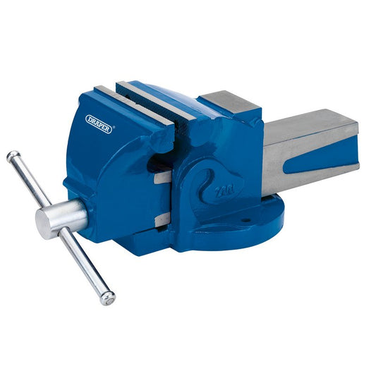 Draper Engineers Bench Vice 200mm Cast Iron Body With Steel Screw 93058