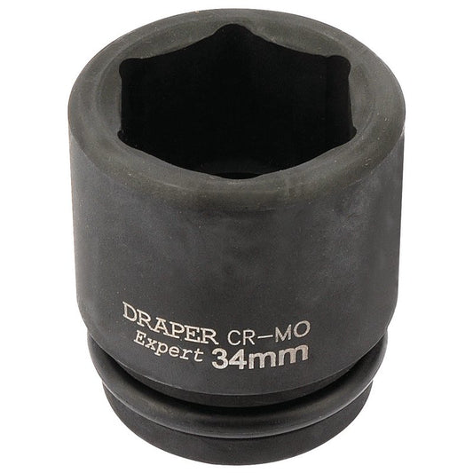 Draper Expert 34mm 3/4"D 6 Point Impact Socket Metric Standard HI-TORQ 93267