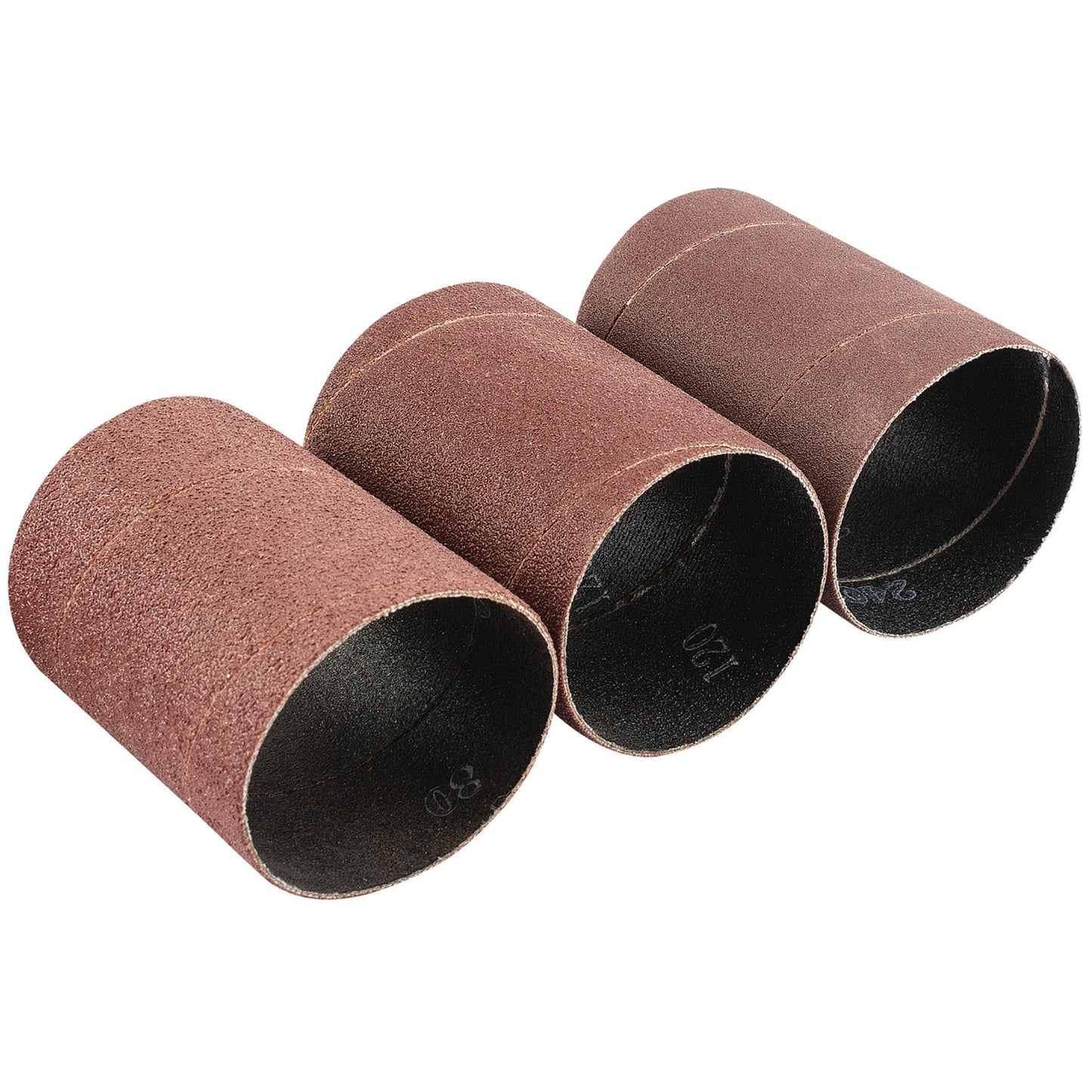 Draper Assorted Grit Aluminium Oxide Sanding Sleeves 45 x 60mm Pack of 3 - 93358