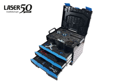 Laser Tools Ford Engine Timing Tool Master Kit & Tool Box 50th Anniversary 9351