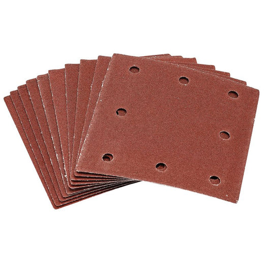 Draper 1/4 Sanding Sheets 105 x 115mm 100 Grit 93518
