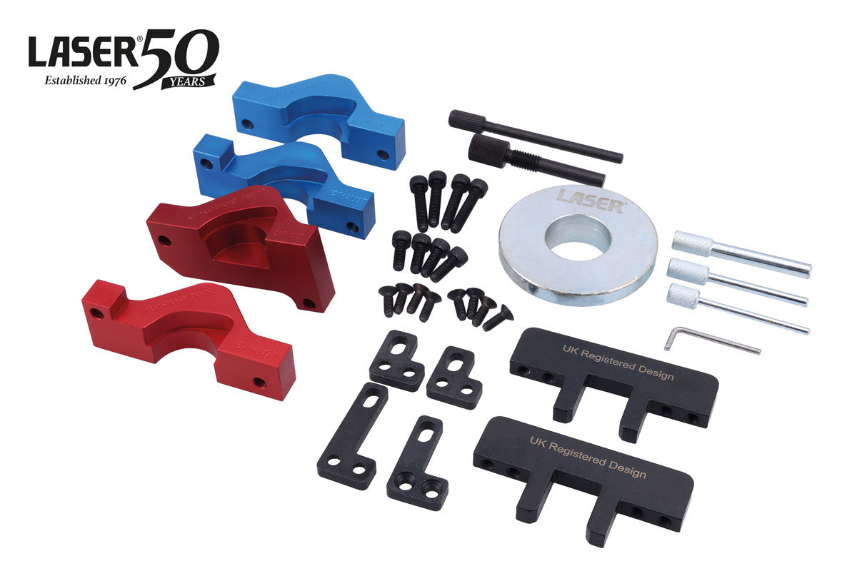 Laser Tools Engine Timing Master Kit for Ford 1.0 & 1.1L Wet Belt - 50th Anniversary 9353