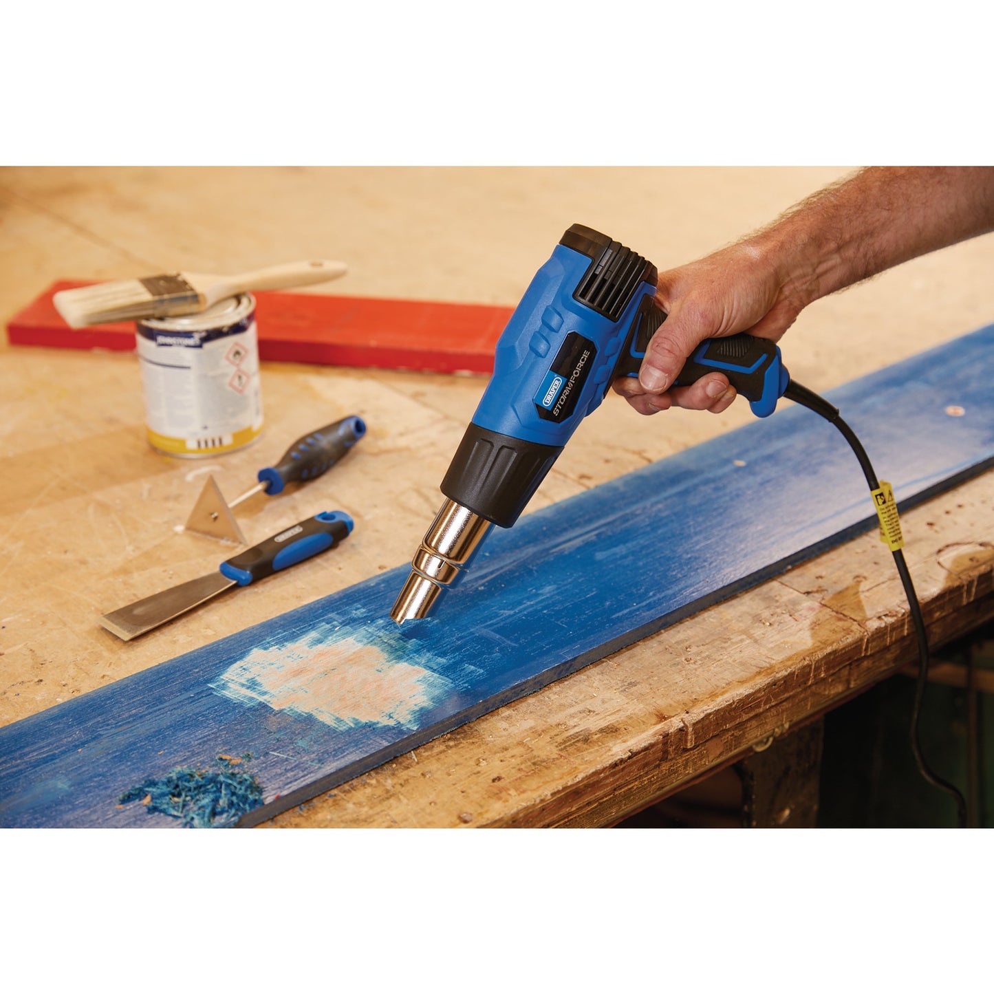 Draper Storm Force 230V Heat Gun 2000W Heat settings 350 550° 93815