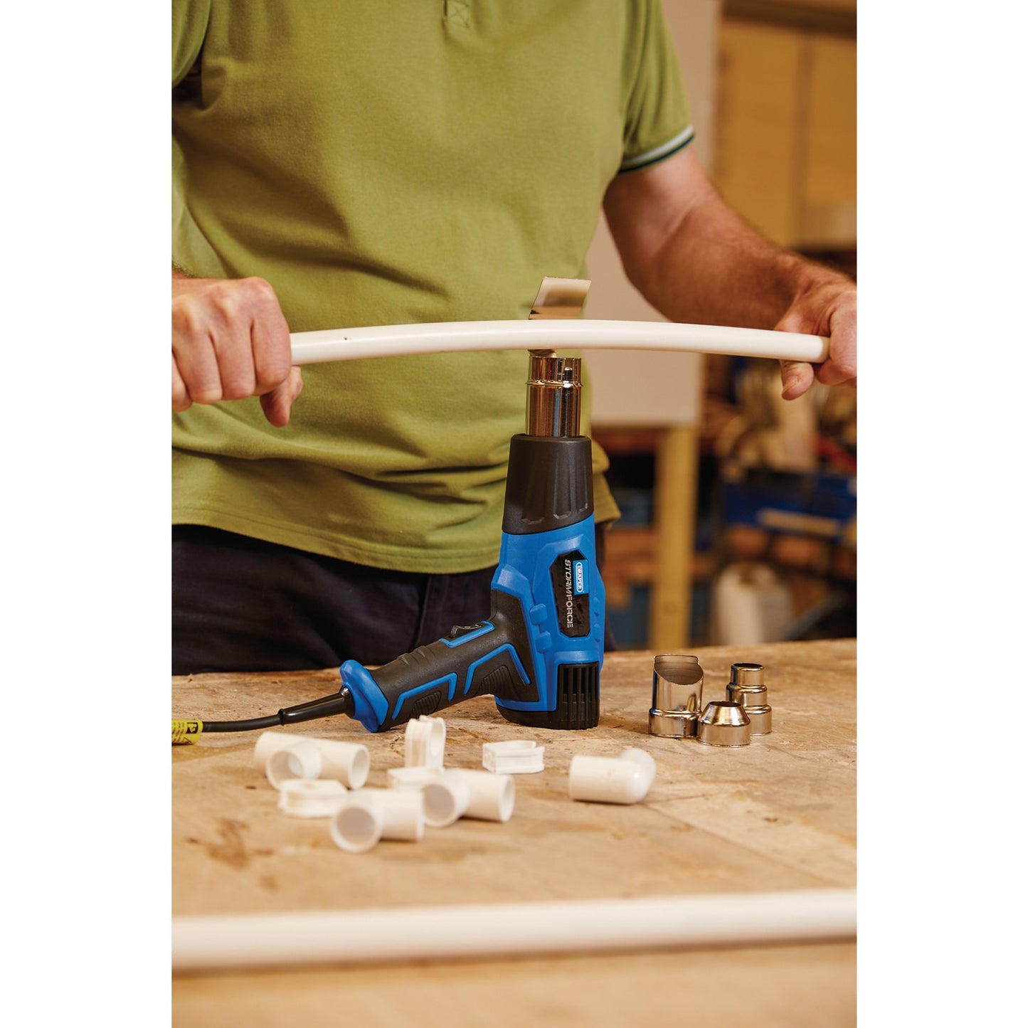 Draper Storm Force 230V Heat Gun 2000W Heat settings 350 550° 93815