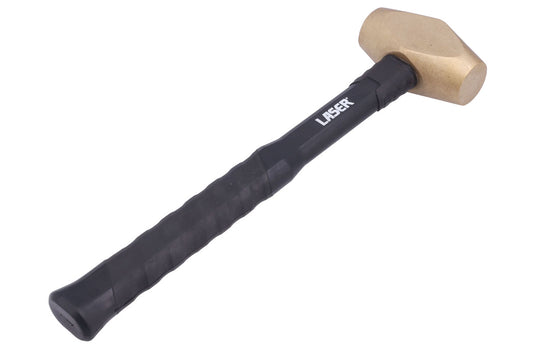 Laser Tools Automotive Brass Hammer with Fibreglass Handle 2.5lb 9389