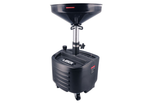 Laser Tools Oil Drainer with Extending Catch Pan 30L 9392