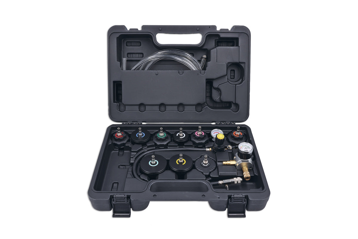 Laser Tools Cooling System Pressure Test Kit HGV Vacuum Refill 9401