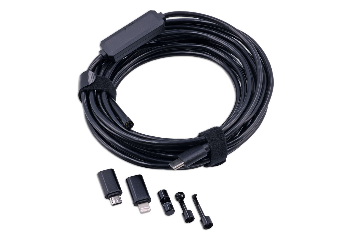 Laser Tools Digital 5.5mm Diameter Endoscope for Android, Mac & iPhone (iOS) 9411