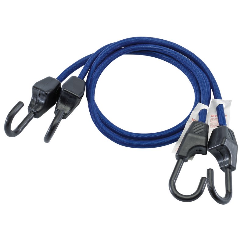 Draper Heavy Duty Bungees 800mm Pack of 2 Steel hooks with plastic coating 94190