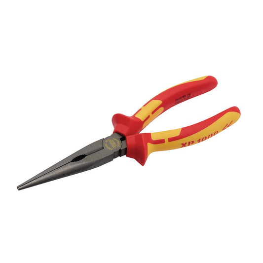 XP1000 VDE Long Nose Pliers 200mm Tested To 10,000V XP1000LN/NT