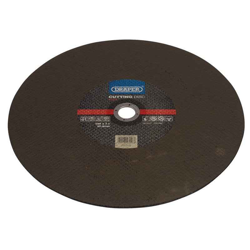 Draper Metal Cutting Disc 355 x 3 x 25.4mm Bonded And Reinforced 94778