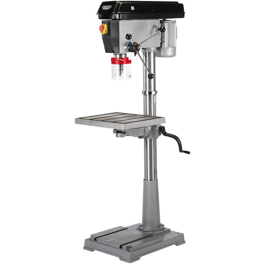Draper 230V Floor Standing Drill 12 Speed Heavy Duty 1500W Chuck 3-16mm 95043