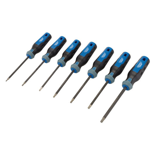 Draper Expert Torx Star Diamond Tipped Screwdriver Set 7 Piece 95164
