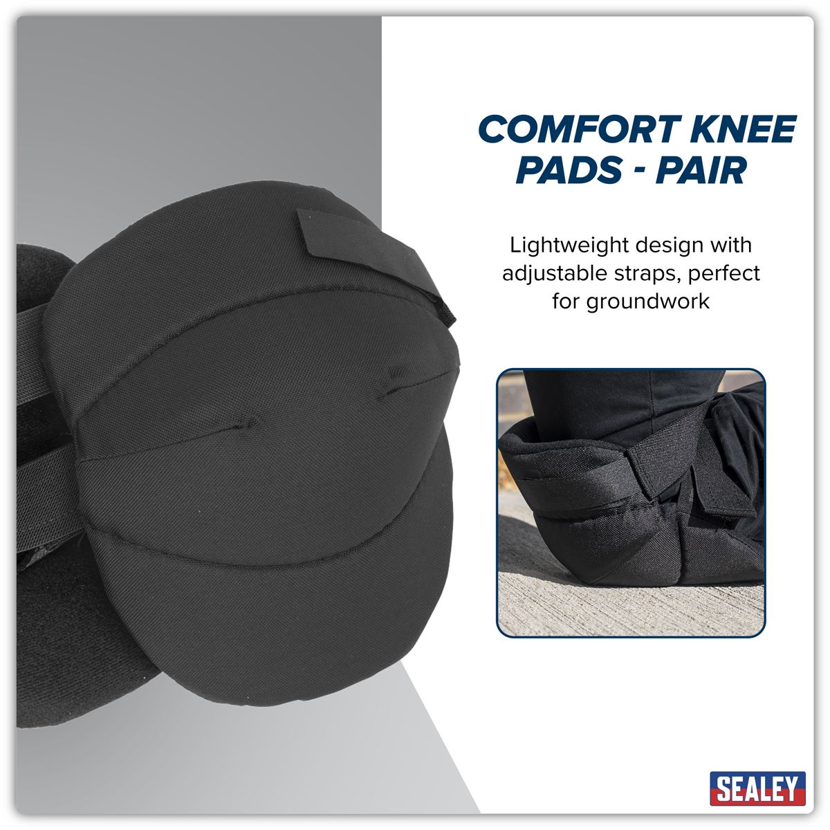 Sealey Comfort Knee Pads - Pair 9706