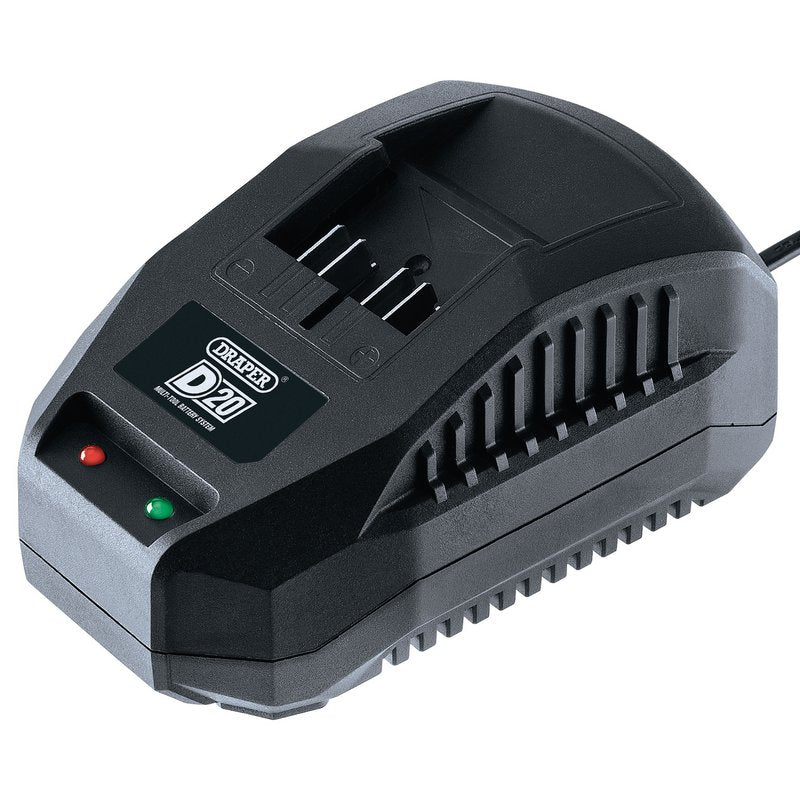 Draper D20 20V Li-ion Battery Charger 2.4A 97914
