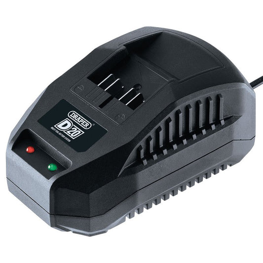 Draper D20 20V Li-ion Battery Charger 2.4A 97914